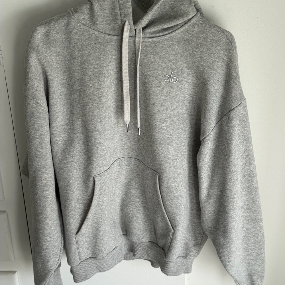 ALO Yoga Heather Gray Women's Hoodie